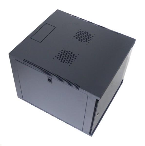 Eurocase nástenný/stojanový rozvádzač GQ5609 9U / 19" 540x600x445mm 