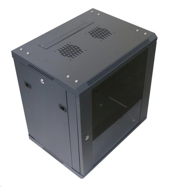 Eurocase nástenný rozvádzač GMA6412 12U / 19" 600*450*635mm 