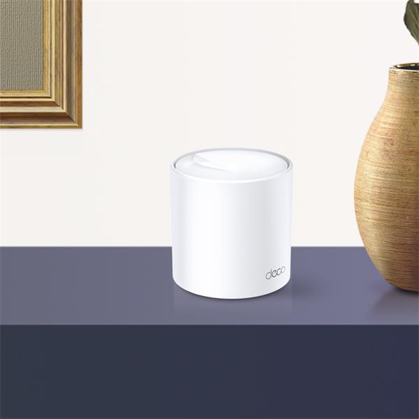 TP-LINK "AX1800 Whole Home Mesh Wi-Fi 6 UnitSPEED: 574 Mbps at 2.4 GHz + 1201 Mbps at 5 GHzSPEC: 4× Internal Antennas, 