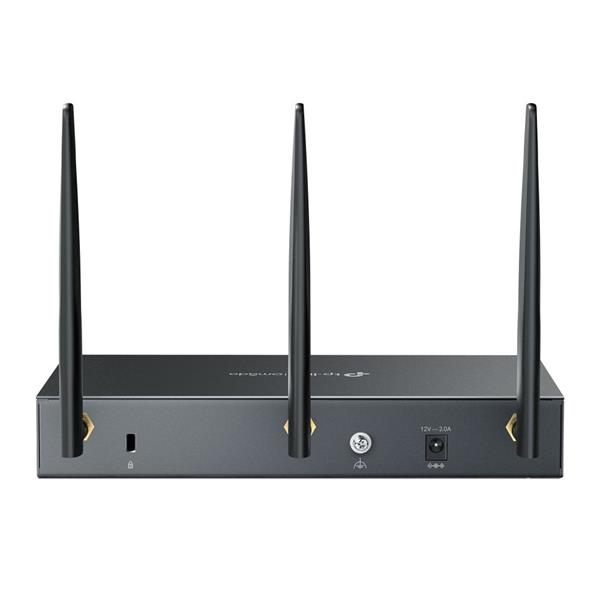 Omada AX3000 Wi-Fi 6 Gigabit VPN Router PORT: 1× Gigabit SFP WAN/LAN Port, 1× Gigabit RJ45 WAN Port, 4× Gigabit WAN/LAN  
