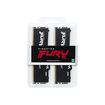 DDR 5....        32GB . 6400MHz. CL32 FURY Beast Black RGB Kingston EXPO (2x16GB) 