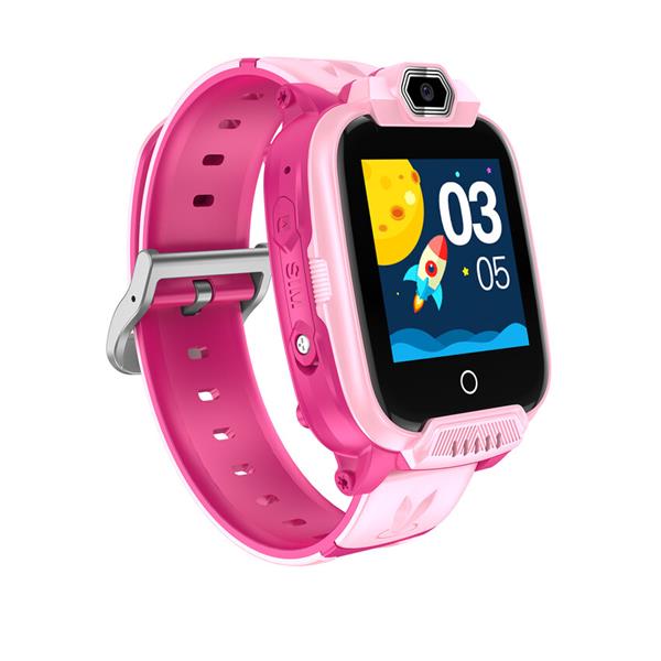 Canyon KW-44, Jondy, smart hodinky pre deti s funkciou 4G Video a GSM volaní, GPS tracking, displ. 1.44´´, fotoap, ružov 