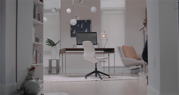 Cisco Desk - First Light (White) 