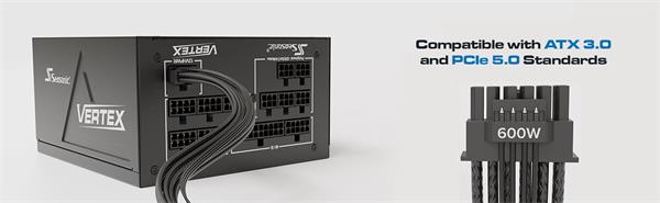 Zdroj 750W, Seasonic VERTEX GX-750 Gold, retail 