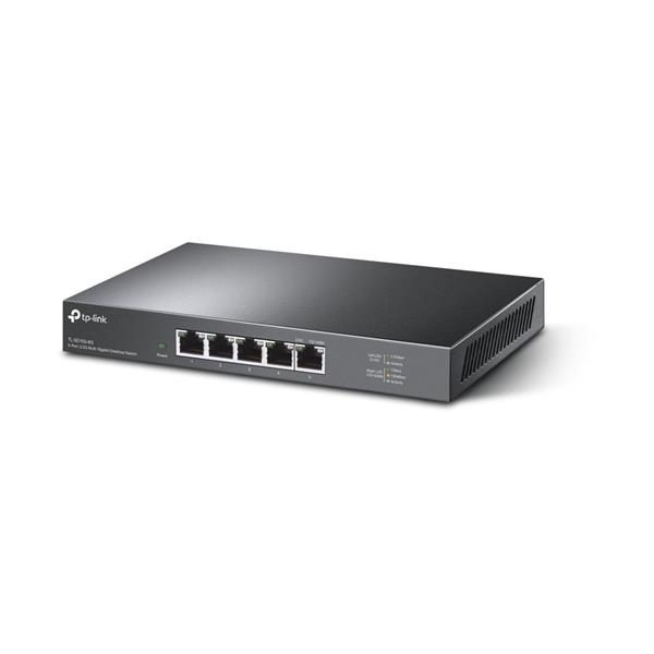 5-Port 2.5G Multi-Gigabit Desktop Switch PORT: 5× 2.5G RJ45 Ports SPEC: Desktop Steel Case FEATURE: Plug and Play 