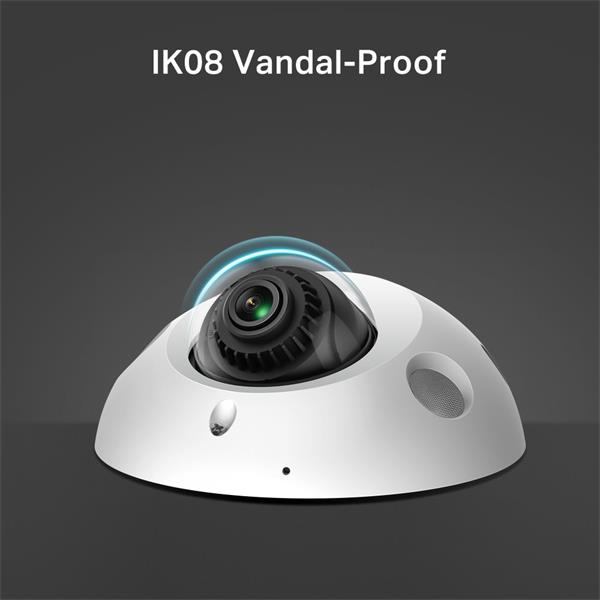 TP-LINK "3MP Mini Dome Network CameraSPEC:H.265+/H.265/H.264+/H.264, 1/2.8"" Progressive Scan CMOS, Color/0.005 Lux@F1. 