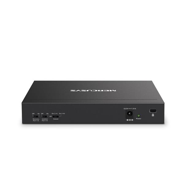 NV Version is suitabe for customers who"s voltage input is between 220V-240V"10-Port 10/100Mbps Desktop Switch with 8-Po 