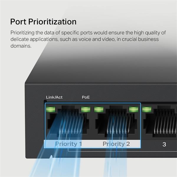 NV Version is suitabe for customers who"s voltage input is between 220V-240V"10-Port 10/100Mbps Desktop Switch with 8-Po 