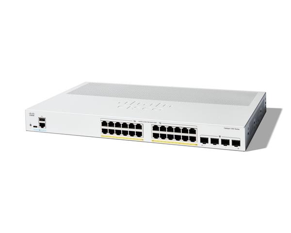 Catalyst 1200 24-port GE, PoE, 4x1G SFP 