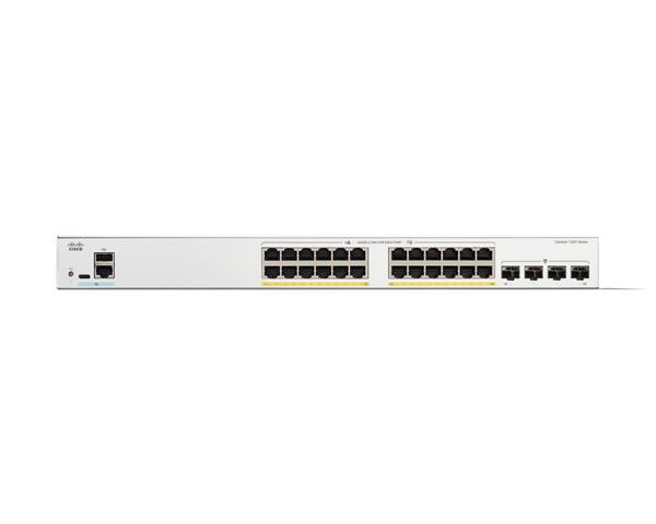 Catalyst 1200 24-port GE, PoE, 4x1G SFP 