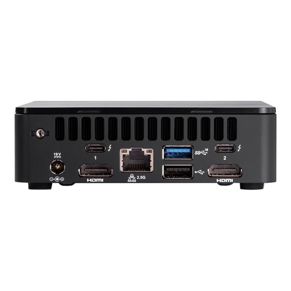 ASUS NUC 13 Pro Kit NUC13ANKi7, i7-1360P, IrisXe, DDR4, M.2+2,5" SSD/HDD, WiFi+BT, 2xHDMI 2xTB4 (USB-C) 