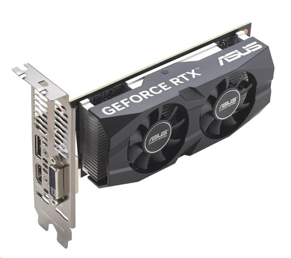 ASUS RTX3050 LP BRK OC 6GB/96-bit GDDR6 DVI HDMI DP 