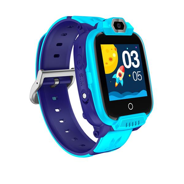 Canyon KW-44, Jondy, smart hodinky pre deti s funkciou 4G Video a GSM volaní, GPS tracking, displ. 1.44´´, fotoap, modré 