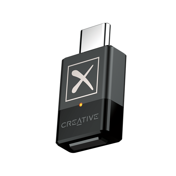 Creative BT-W5, inteligentný Bluetooth® zvukový vysielač 5.3 s technológiou aptX Adaptive 
