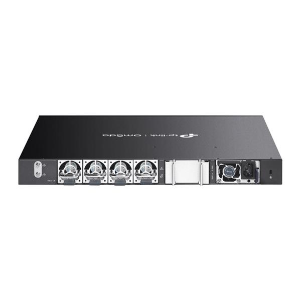 Omada 26-Port 10G Stackable L3 Managed Aggregation Switch with 6 25G Slots PORT: 26× 10G SFP+ Slots, 6× 25G SFP28 Slots, 