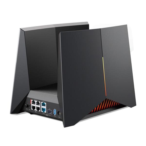BE19000 Tri Band Wi-Fi 7 Gaming Router SPEED: 1376 Mbps at 2.4 GHz + 5760 Mbps at 5 GHz + 11520 Mbps at 6 GHz SPEC: 8× I 