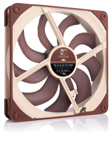 Noctua NF-A14x25 G2 PWM ventilátor 140x140x25mm 