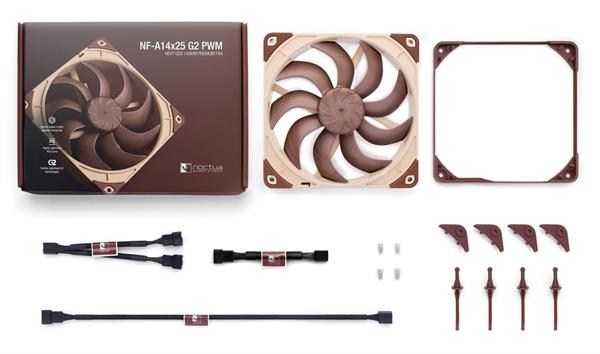 Noctua NF-A14x25 G2 PWM ventilátor 140x140x25mm 