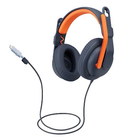 Logitech® Zone Learn headset USB-C OVER EAR 