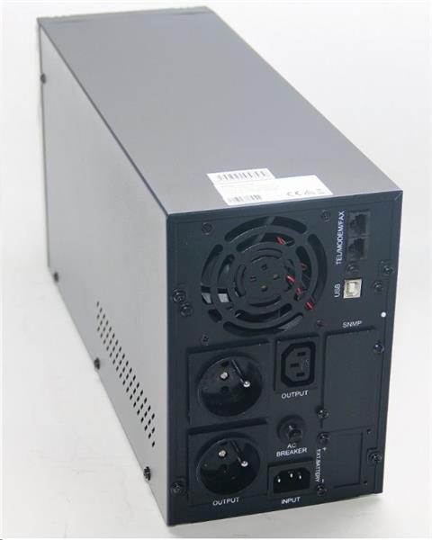 EUROCASE 2000VA, čistý sinusový výstup, RJ45, USB data 