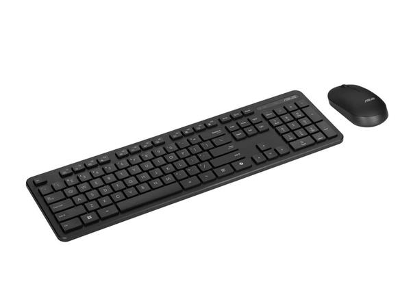 ASUS CW100 Copilot version - bezdrôtová klávesnica a myš, čierna, CZ/SK 