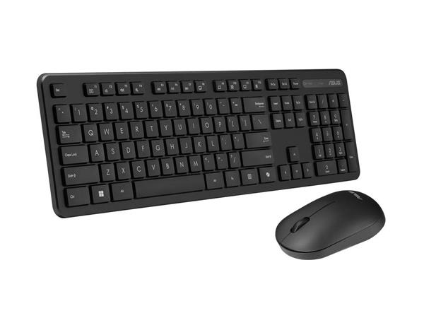 ASUS CW100 Copilot version - bezdrôtová klávesnica a myš, čierna, CZ/SK 