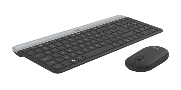 Logitech® MK470 Slim Wireless Combo - GRAPHITE - SK/CZ 