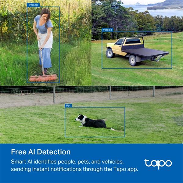 TP-LINK "Outdoor Pan/Tilt 4G LTE CameraSPEC: 1080p (1920x1080), 4G LTE (LTE-FDD: B1/3/5/7/8/20/28, LTE-TDD: B38/40/41), 