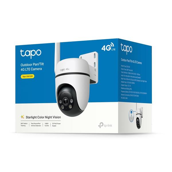 TP-LINK "Outdoor Pan/Tilt 4G LTE CameraSPEC: 1080p (1920x1080), 4G LTE (LTE-FDD: B1/3/5/7/8/20/28, LTE-TDD: B38/40/41), 