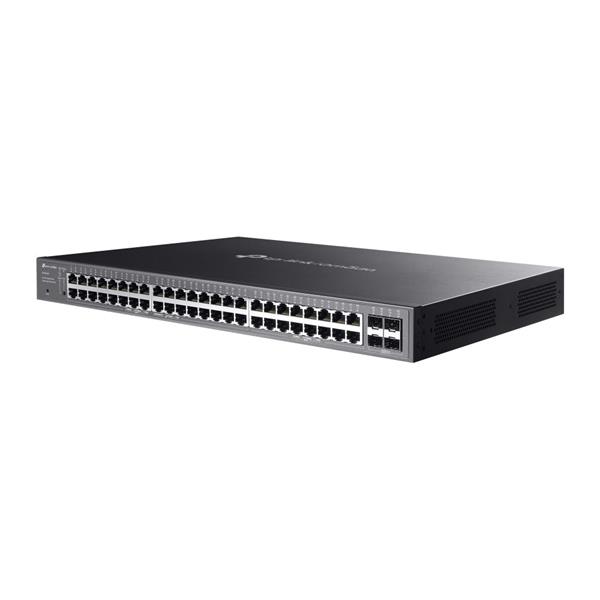 Omada 52-Port Gigabit Smart Switch with 32-Port PoE+ PORT: 48× Gigabit Ports (32×PoE+ and 16× Non-PoE), 4× Gigabit SFP S 