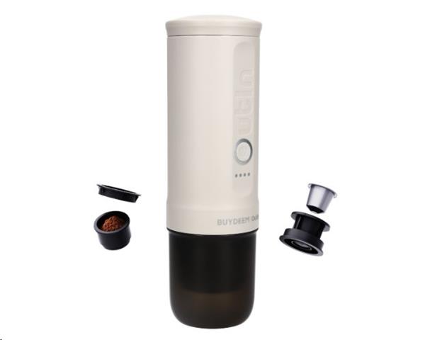 BUYDEEM OTEM-01-OW (OUTIN) prenosný nano espresso kávovar, biely 