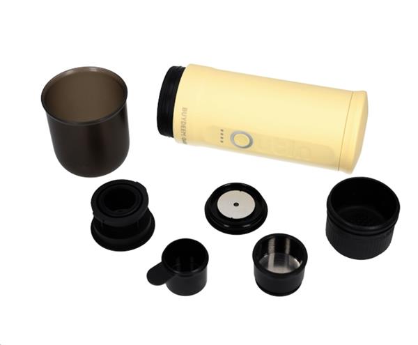 BUYDEEM OTEM-01-MY (OUTIN)  prenosný nano espresso kávovar, žltý 