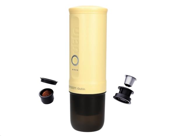 BUYDEEM OTEM-01-MY (OUTIN)  prenosný nano espresso kávovar, žltý 