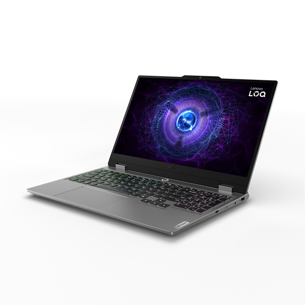 Lenovo IP LOQ 15IAX9I, i5-12450HX, 15.6˝ 1920 x 1080 FHD, Arc/4GB, 16GB, SSD 1TB, FDOS, šedý, 2y CI 
