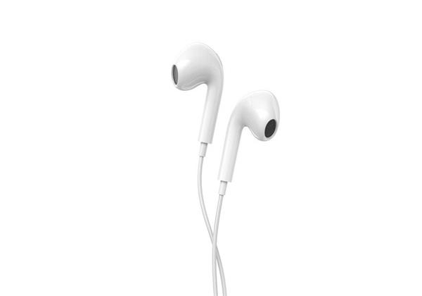 Canyon SEP-6, slúchadlá do uší, integrované ovládanie, Hi-Fi kvalita, USB-C kábel 1.2m, biele 