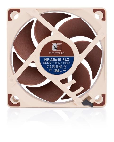 Noctua NF-A6x15 FLX ventilátor 60x60x15mm 