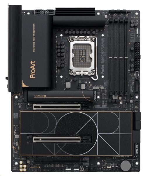 ASUS MB Sc LGA1851 PROART Z890-CREATOR WIFI,  Intel Z890,  4xDDR5,  1xDP,  1xHDMI,  3xThunderbolt,  WI-FI,  ATX 