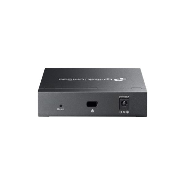 Omada 5-Port Gigabit Easy Managed Switch PORT: 5× Gigabit RJ45 Ports SPEC: Desktop Steel Case FEATURE: Integration with  
