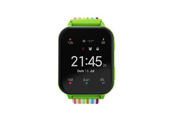 Canyon KW-37 Alfie, smart hodinky pre deti, IPS displej 1,69", IP66, 512Mb, MP3, hry, kamera, zelené 