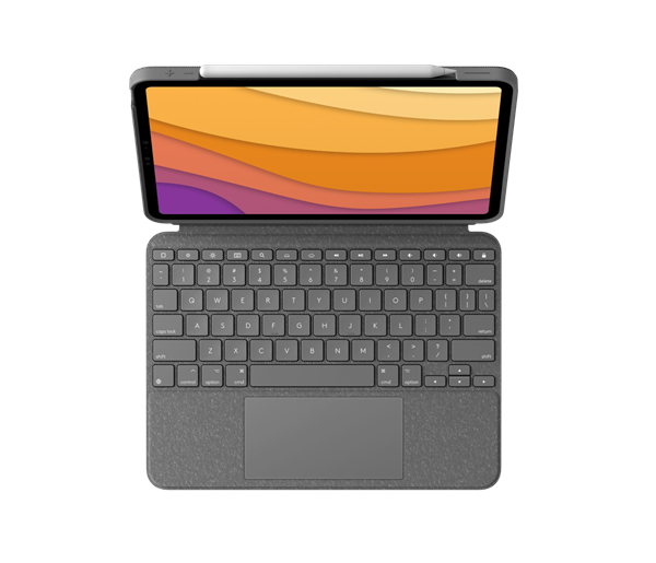 Logitech® Combo Touch iPad Air 11-inch (M2)-OXFORD GREY-UK 