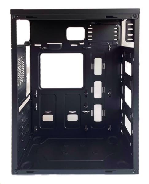 Eurocase ML N6-550B, skrinka ATX, 2xUSB3.0, USB-C, čierna 