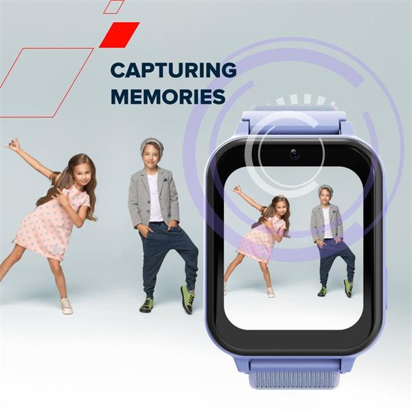 Canyon KW-37 Alfie, smart hodinky pre deti, IPS displej 1,69", IP66, 512Mb, MP3, hry, kamera, zelené 