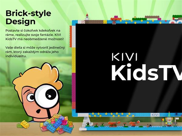 SADA Rámov pre KIVI KIDSTV, farebné ramceky  