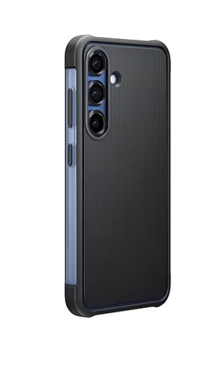 SAMSUNG Tvrdený zadný kryt pre Galaxy S25+, čierny 