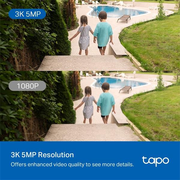 tp-link Tapo C530WS, Vonkajsia otočná WiFi IP kamera 