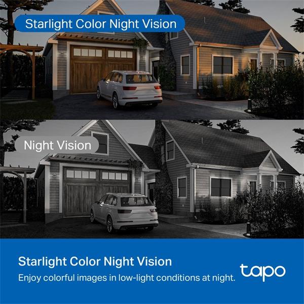 tp-link Tapo C530WS, Vonkajsia otočná WiFi IP kamera 