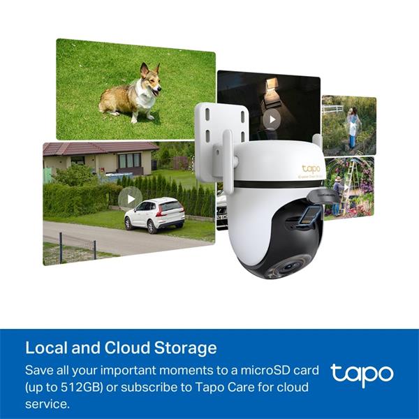 tp-link Tapo C530WS, Vonkajsia otočná WiFi IP kamera 
