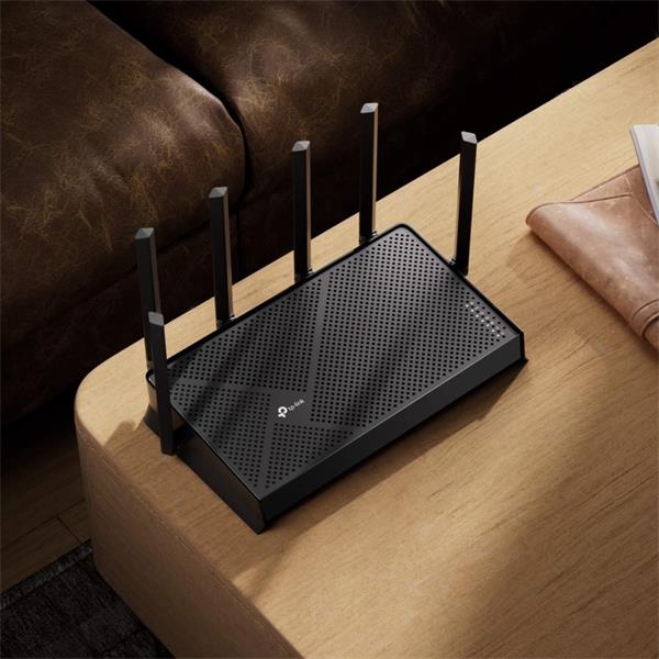 BE6500 Dual-Band Wi-Fi 7 Router SPEED: 688 Mbps at 2.4 GHz + 5764 Mbps at 5 GHz SPEC: 6×Antennas, 2.0 GHz Quad-Core CPU, 