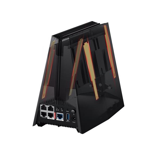 BE9300 Tri-Band Wi-Fi 7 Gaming Router SPEED:574 Mbps at 2.4 GHz + 2882 Mbps at 5 GHz + 5764 Mbps at 6 GHz SPEC: 4× Inter 