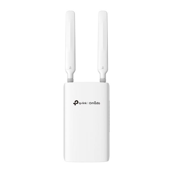 TP-LINK "Omada 4G+Cat6 AX3000 Outdoor/Indoor GatewayPORT: 3× Gigabit WAN/LAN Port, 1 Nano SIM slot(4G+ Cat6)SPEC: 802. 